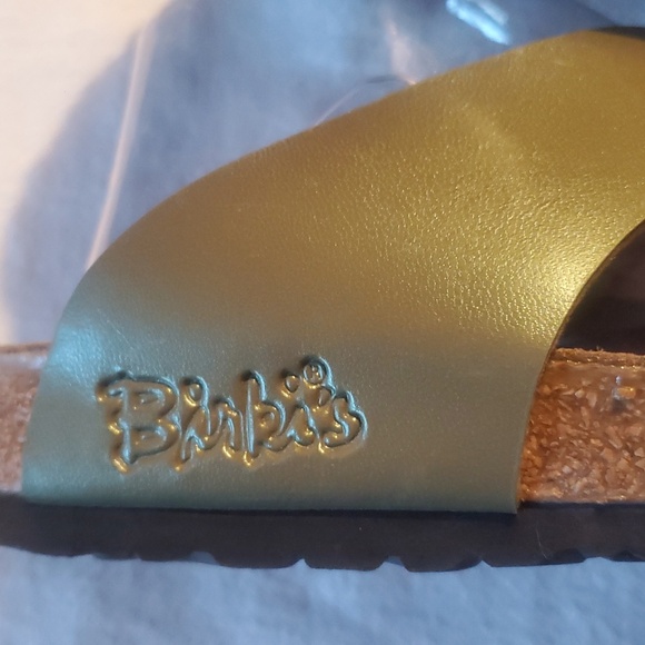 Birkies By Birkenstock Big Loop Army Green Sz 8-8.5M 10-10.5W (41) Thong Sandals - Picture 4 of 10